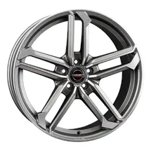 Borbet ATX 8,0 x 19 5 x 112 ET50 MB57,1 Grau Poliert Matt
