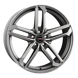 Borbet ATX 8,0 x 19 5 x 112 ET50 MB57,1 Grau Poliert Matt