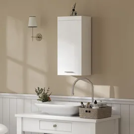 Homcom Hängeschrank Wandschrank 37 x 24 x 76 cm Weiß