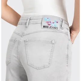 MAC Weite Jeans "DREAM WIDE", Damen, Gr. 42, Länge 30, ash grau washed, Denim/Jeans, Obermaterial: 75% Baumwolle, 12% Modal, 9% Polyester, 4% Elasthan, figurumspielend knöchellang, Jeans, mit weitem Bein-Stretch