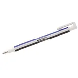 Tombow Radierminenhalter Mono zero runde Spitze 2,3 mm nachfüllbar weiß/blau/schwarz Packung mit 5 Stück