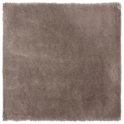 Teppich hellbraun 200 x 200 cm EVREN