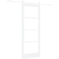 Maison Exclusive - Schiebetür Orkdal Weiß 83 X 211 Cm Massivholz
