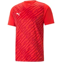 Puma Teamultimate Jersey T-Shirt, Rot, XL