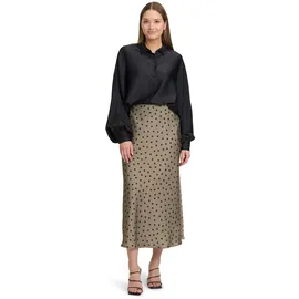 Vera Mont Satinbluse mit Kragen in schwarz, | Gr.: 40,