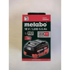 Metabo LIHD Akkupacks 18 V 5,5 Ah 625368000