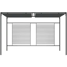 vidaXL Pavillon 4 x 3 m anthrazit