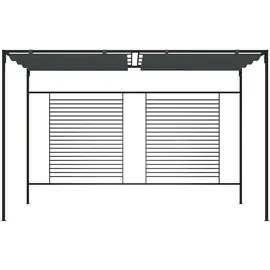 vidaXL Pavillon 4 x 3 m anthrazit