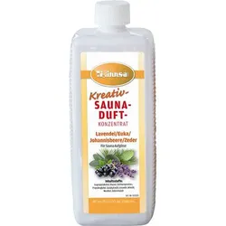 Finnsa Kreativ Sauna- Duftkonzentrat- Lavendel/ Euka/ Johannisbeere/Zeder 1 L