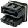 system-s SATA Adapter 7Pin Buchse zu Stecker Kabel 180° U Turn Winkel für Mainboard SSD HDD