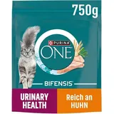 PURINA ONE BIFENSIS Urinary Health Trockenfutter für Katzen, reich an Huhn - 6 x 750g - Für die Harnwege