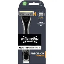 Wilkinson Sword Quattro Titanium Präzisionsrasiermesser Männer Rasiermesser und Sets Rasierapparat