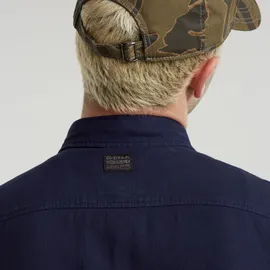 G-Star Marine Langarmhemd Sartho Blue Gd L