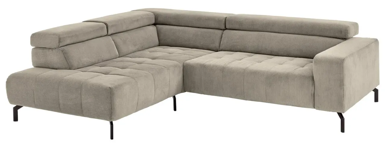 Beldomo Style Ecksofa ZELL - SC ca. 214,00x261,00