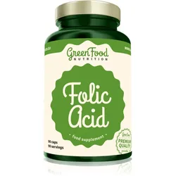 GreenFood Nutrition Folic Acid Kapseln mit Folsäure 90 KAP