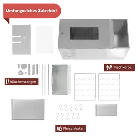 Lemodo Räucherofen mit umfangreichem Zubehör