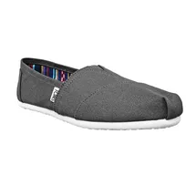 TOMS Alpargata Damen Grau/Weiß 38,5