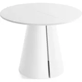 WFL GROUP Lamio Ø 100 cm weiß