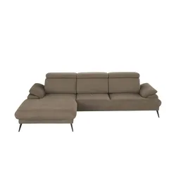 switch Ecksofa  Sicilia ¦ braun ¦ Maße (cm): B: 290 H: 101 T: 187