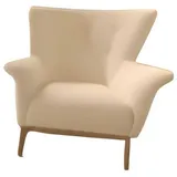 JVmoebel Lounge-Sessel Textil 85 x 92 x 85 cm Beige