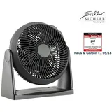 Sichler Haushaltsgeräte VT-123.WT 18 cm Wand-/Tischventilator Schwarz