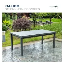 Home Deluxe Sitzgruppe CALIDO MADERA 6 Stühle