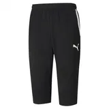 Puma teamLIGA 3/4 Trainingshose Herren black/white S