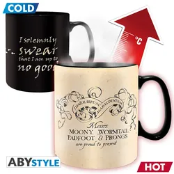 Harry Potter Marauder's Map Thermoeffekt Tasse