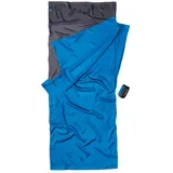 Cocoon TravelSheet Silk Schlafsack (Größe max. 210cm, blau)