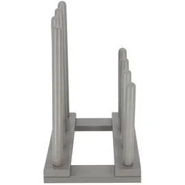 Esschert Design Stiefelhalter 42 x 42 x 26 cm grau / grau