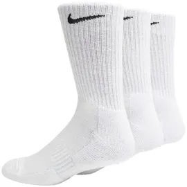Nike Everyday Cushioned Crew-Trainingssocken White/Black 42-46 3 St.