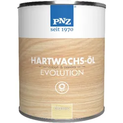 PNZ Hartwachsöl evolution farblos | Nachhaltig hergestellt mit regionalen Rohstoffen | besonders strapazierfähig | Arbeitsplatten, Holzmöbel, Holz-Boden - Classic / 30L