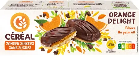 Céréal Zuckerfrei Orange Delight Kekse 140g