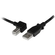 Startech StarTech.com 3m USB 2.0 A auf B Kabel links gewinkelt - St/St - USB Druckerkabel