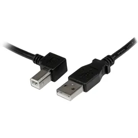 Startech StarTech.com 3m USB 2.0 A auf B Kabel links gewinkelt - St/St - USB Druckerkabel
