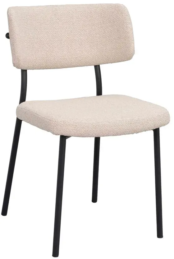 2er-Set DAHEIM Stuhl Herbster Stoff Beige
