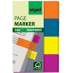 sigel Haftmarker Film, 50 x 20 mm, 160 Blatt