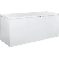 GastroHero Tiefkühltruhe ECO 550 mit Klappdeckel – 4 Rollen, robust, energieeffizient & geräumig