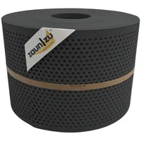 zaunzu® Sichtschutzstreifen Metall 50 m Anthrazit