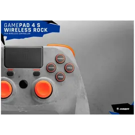 Snakebyte Game:Pad 4 S Wireless Rock grau/orange