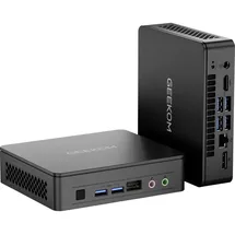 GEEKOM Mini PC Mini Air12 Lite Intel® N-Reihe N100 8 GB RAM 256 GB SSD Intel UHD Graphics Win 11 Pro