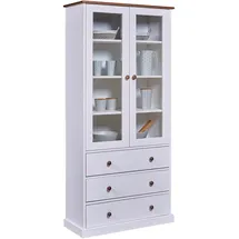 Möbel Boss Buffet 90 x 190 x 38,4 cm Grau