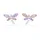 Swarovski Ohrstecker 2026 CAPSULE Lila/Pink/Weiß 5737371 Metall