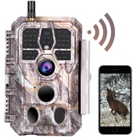 BlazeVideo 32MP 1296P Wildkamera Wlan Fotofalle Jagdkamera Wildtierkamera