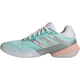 adidas Barricade 14 Tennisschuhe Damen JR1766, - semi flash aqua/silver met./blush pink 38