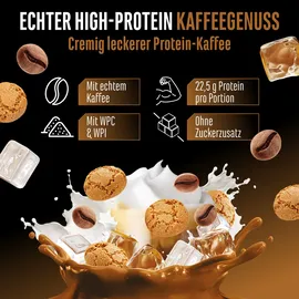 GEN GERMAN ELITE NUTRITION Whey Protein Zimt Kaffee Pulver 908 g