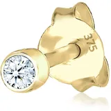 Elli DIAMONDS Ohrstecker DIAMONDS Gelbgold 375 0,03ct
