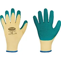 strongHand Handschuh SpecialGrip, Kautschuk, Gr.8, grün