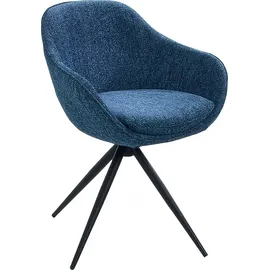 K+W Komfort & Wohnen Drehstuhl ZOOM blau