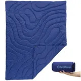 KingCamp Camping Decke Contour Picknick Strand Matte Park Decke Leicht Reise Farbe: Dark Blue